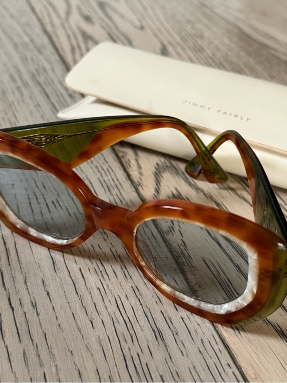 Jimmy Fairly Women's Tortoiseshell Glasses - Picture 5 of 8